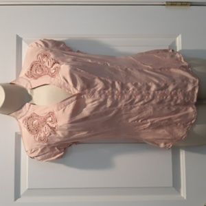 Bebe pink blouse